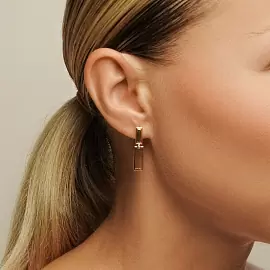 Серьги подвесные 004002-1102 золото_1