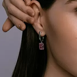 Серьги подвесные 94026747 серебро_1