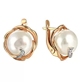 Серьги 290-1-999Р золото_0