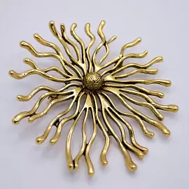 Брошь sm.261110172g ювелирный сплав Цветок_1