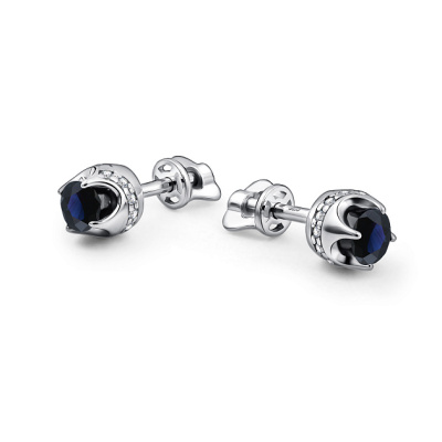 Серьги пусеты 02-5185.000С-00 серебро