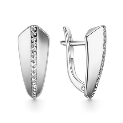 Серьги дорожка С630-1229 серебро Дорожка
