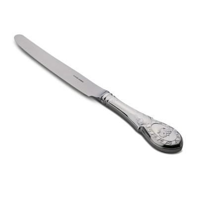 Посуда нож 26507 серебро Герб России