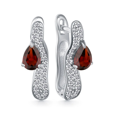 Серьги 207683-006-0019 серебро