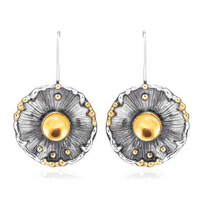Серьги подвесные ER021266CIT-CRD-L серебро