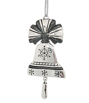 Сувенир елочная игрушка 100012 ювелирный сплав Колокольчик