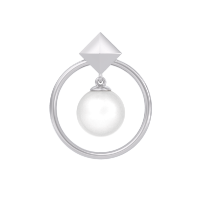 Подвеска 1049643-01250-2S серебро