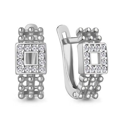 Серьги 400273А.2 золото