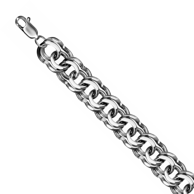 Цепь НЦ22-056Ю-3 d1.80 серебро Полновесная