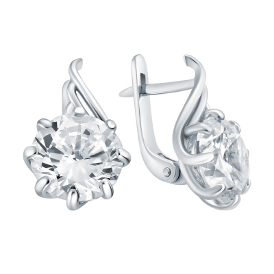 Серьги 43129 серебро