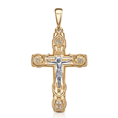Крест христианский Кр102-2462 золото