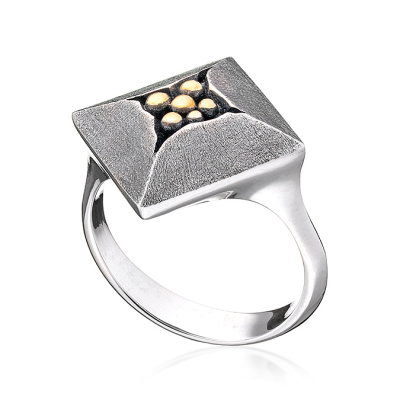 Кольцо RG091573NIN-M серебро