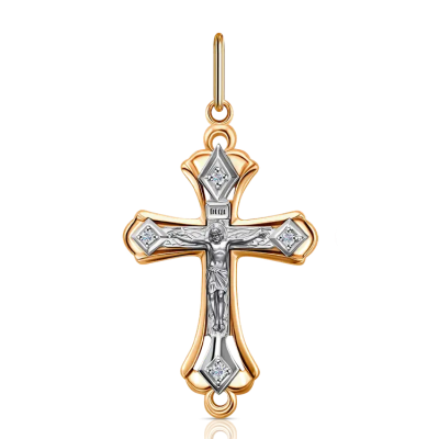 Крест христианский Кр132-2688 золото