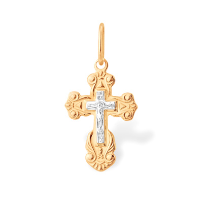 Крест христианский П1506834 золото Полновесный