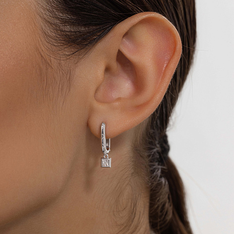 Серьги 02-4135.000Б-00 серебро