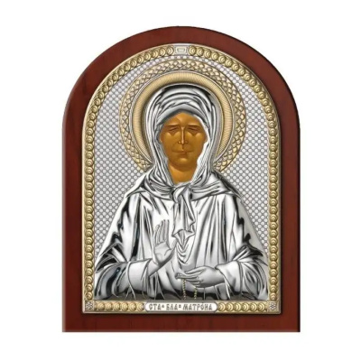 Икона 84440.4 ювелирный сплав Святая Матрона 