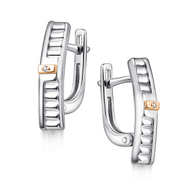 Серьги 02-4833.000Б-00 серебро