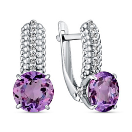 Серьги 206843-001-0019 серебро