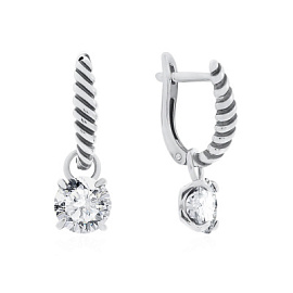 Серьги 2310201654 серебро