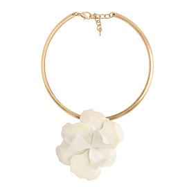 Колье 504227490-2 ювелирный сплав Цветок