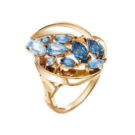 Кольцо К120-6046М5 золото