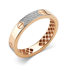 Кольцо к5590 золото Картье винт