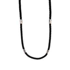 Шнур текстильный 754940-70 серебро Георгий Победоносец и Ангел Хранитель