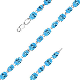 Браслет БР-004 топ серебро