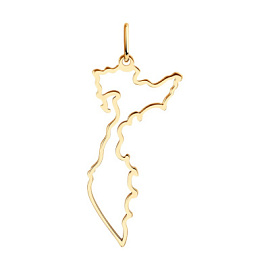 Подвеска 51-130-02798-1 золото