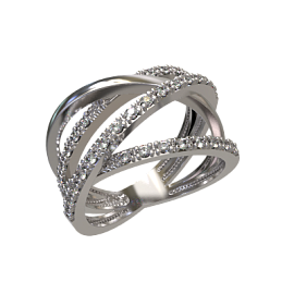 Кольцо 1024701-01110 серебро