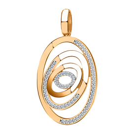 Подвеска 01-318350 золото