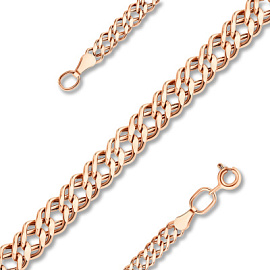 Цепь 8070154-60 золото Полновесная