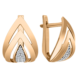 Серьги 01-219057 золото