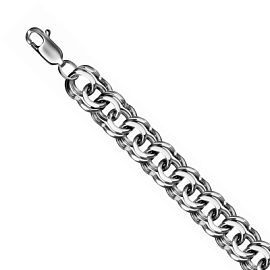 Цепь НЦ22-056Ю-3 d1.70 серебро Полновесный