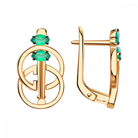 Серьги кл4038а-26-01 золото Гуччи