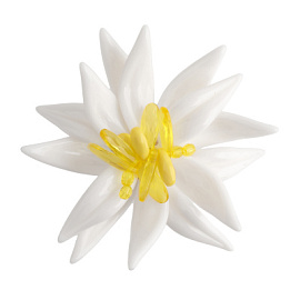 Брошь 61891290 ювелирный сплав Цветок