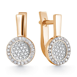 Серьги 2-784-10 золото