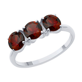 Кольцо дорожка 92014639 серебро