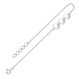 Браслет БМО8003Ж серебро Круг