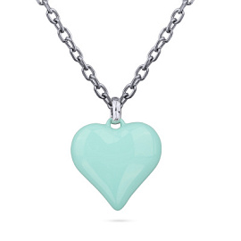 Колье BS050300RC-00P3 ювелирный сплав Сердце