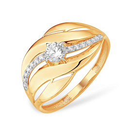 Кольцо К13220852 золото