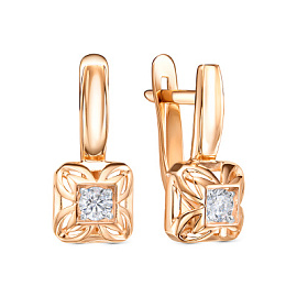 Серьги 1207777 золото