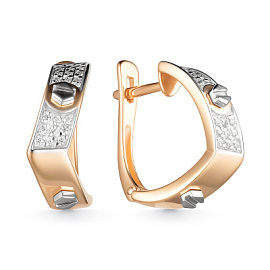 Серьги С5173п серебро Картье винт