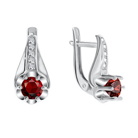 Серьги 2340820072 серебро