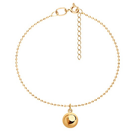 Браслет KV-5-003G-YOUSRHERE серебро Шар