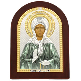 Икона 85440.5COL ювелирный сплав Святая Матрона 