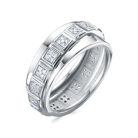 Кольцо дс1102022р серебро Шопард