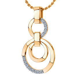 Подвеска 01-317971 золото