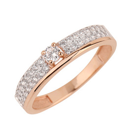 Кольцо 20919 золото