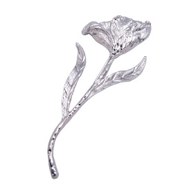 Брошь 261110381s ювелирный сплав Цветок